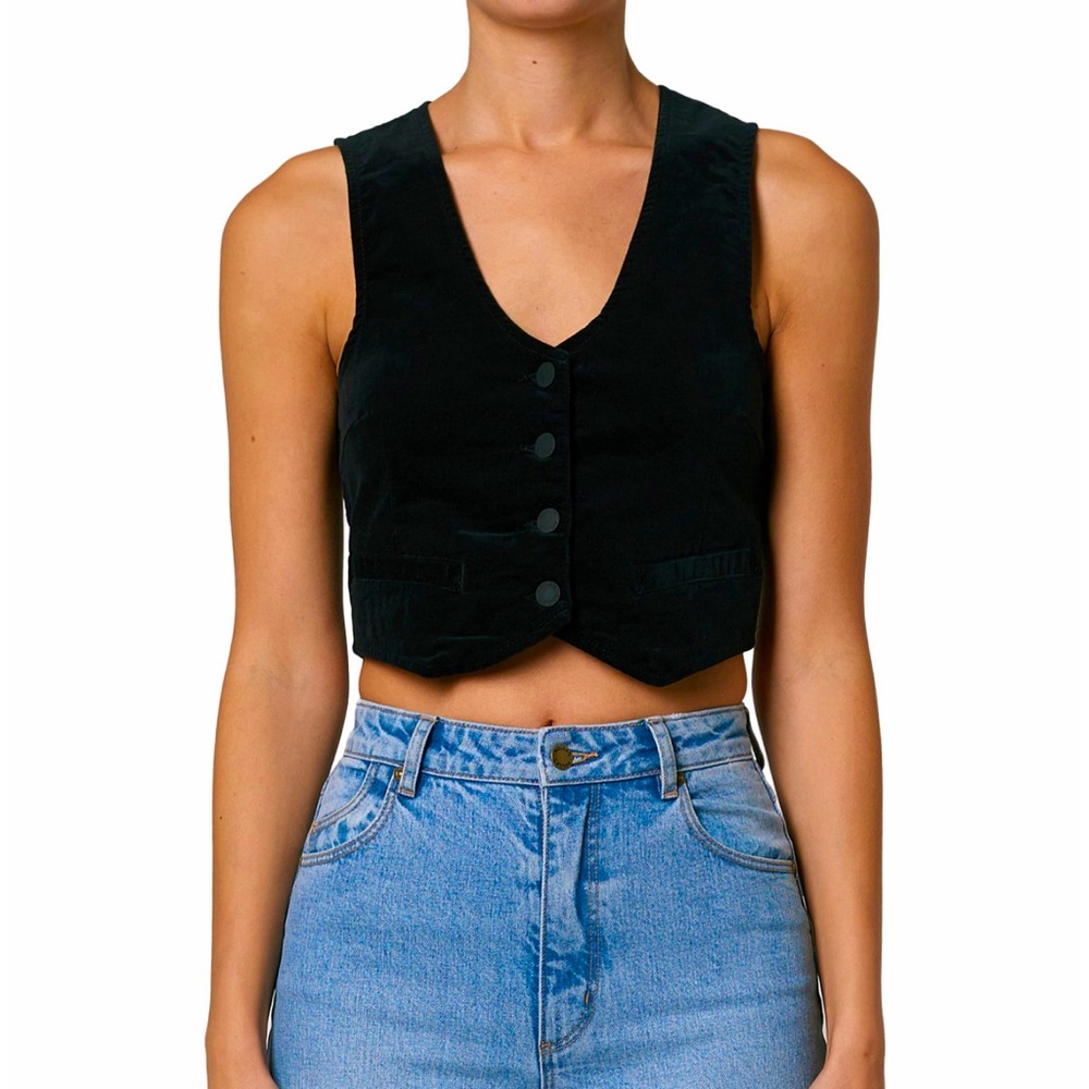 Dallas Vest Luxe Velvet - NWT, never worn